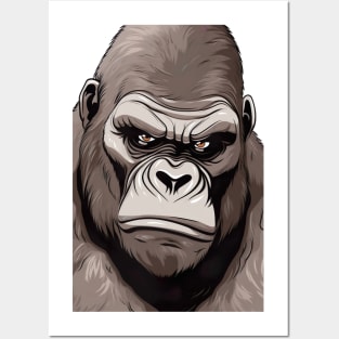 Alpha Animal Powerful Gorilla - Anime Wallpaper Posters and Art